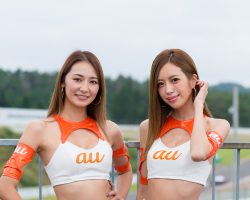 au Circuit Queen/近藤 みやび、央川 かこ au Circuit Queen/近藤 みやび、央川 かこ