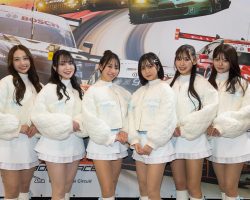 加納まや香、恋々音リヴ、伊達里奈、坂本七海、野口みやび、朝陽唯/SUPER GTブース・岡山国際サーキットイメージガール