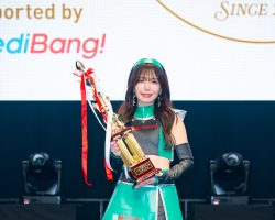 にしたんクリニック レースアンバサダーアワード2024グランプリを獲得した水瀬琴音さん