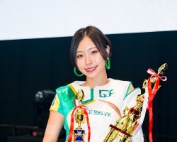 2024年のレースアンバダサーアワードを受賞した有栖未桜さん