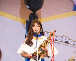 レースアンバサダーアワードを受賞した佐々木美乃里さん