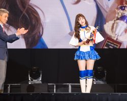 東京中日スポーツ賞を受賞した佐々木美乃里さん