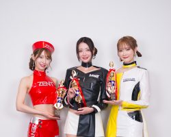 メディバンネップリ賞を受賞した相沢明日加さん、森谷花香さん、RiOさん にしたんクリニック レースアンバサダーアワード2025 ルーキーディヴィジョン