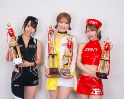 ルーキーディヴィジョンを受賞した弓川いち華さん、RiOさん、相沢明日加さん にしたんクリニック レースアンバサダーアワード2025 ルーキーディヴィジョン